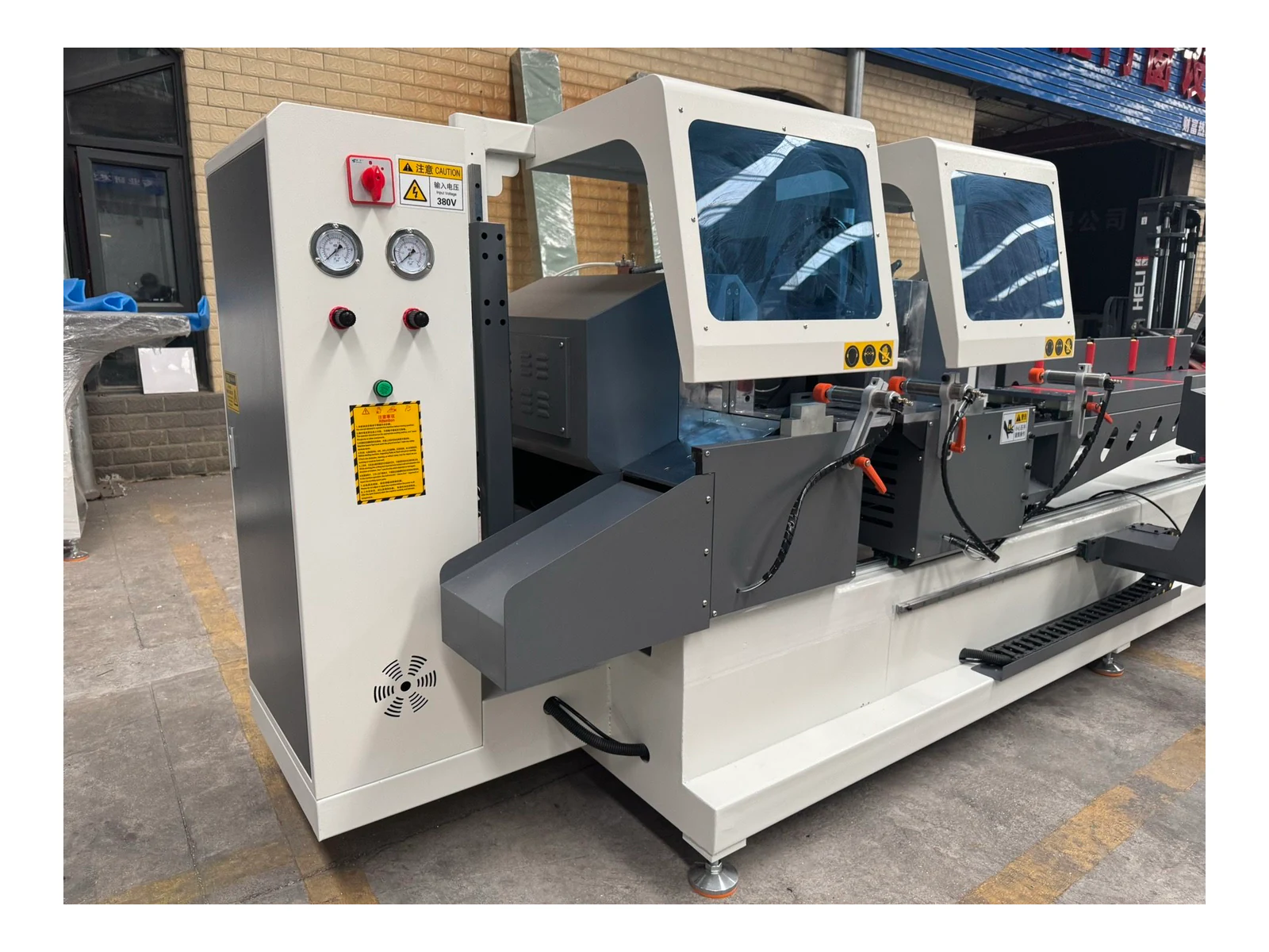 Aluminium Double-Head Precision Cutting Saw LJZ2H-450x3700 - view 4