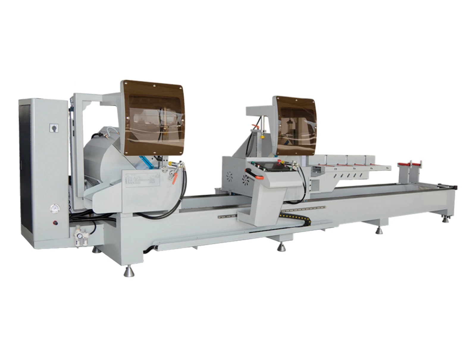 Double-Head CNC Precision Cutting Saw LJZ2-CNC-550x4200