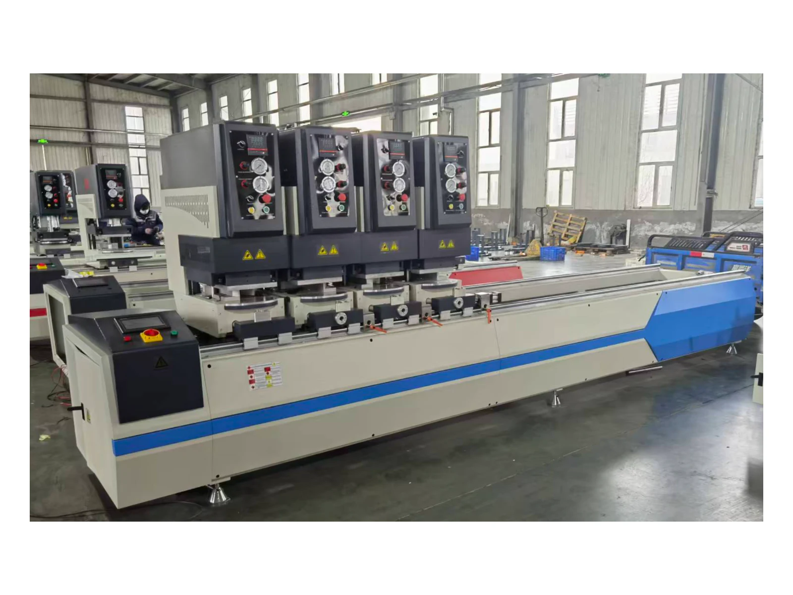 Four-Position Double-Sided Seamless Welding Machine SHZV4GC-140x4500 - view 2