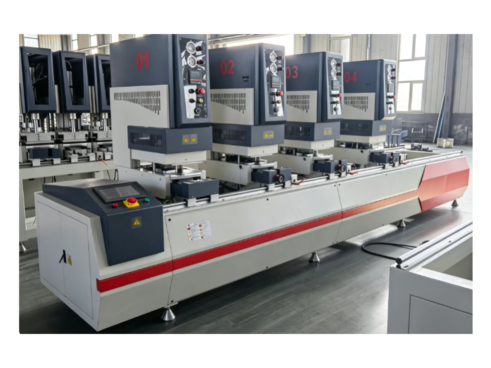 Four-Position Double-Sided Seamless Welding Machine SHZV4GC-140x4500 - view 3