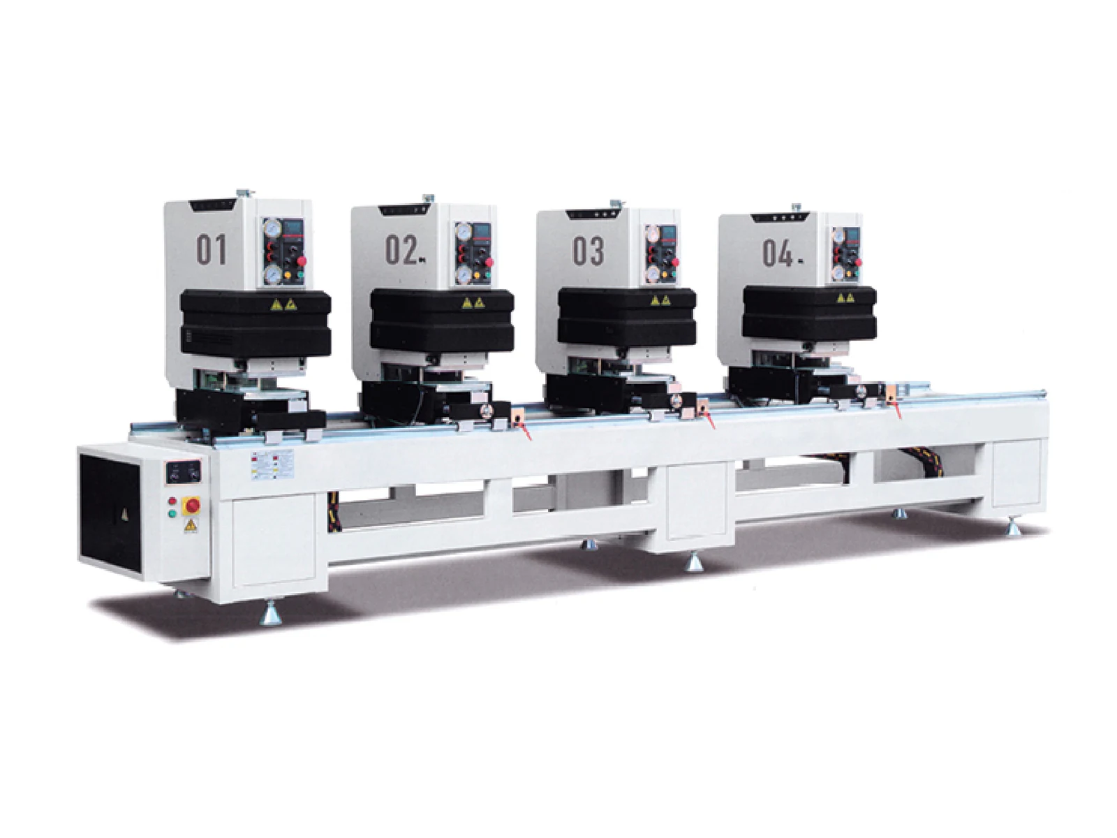 Heavy-Duty Four-Position Double-Sided Seamless Welding Machine SHZ4GC-140x4500