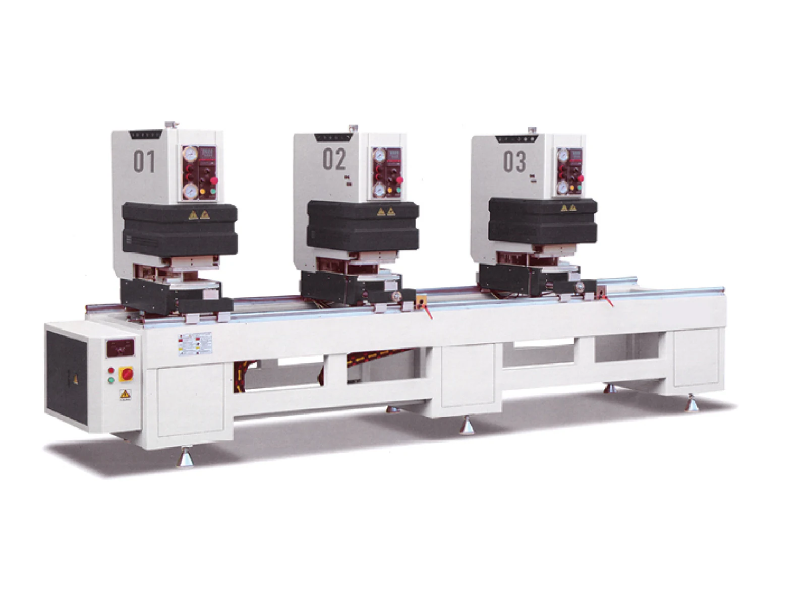Heavy-Duty Three-Position Double-Sided Seamless Welding Machine SHZ3GC-140x3500