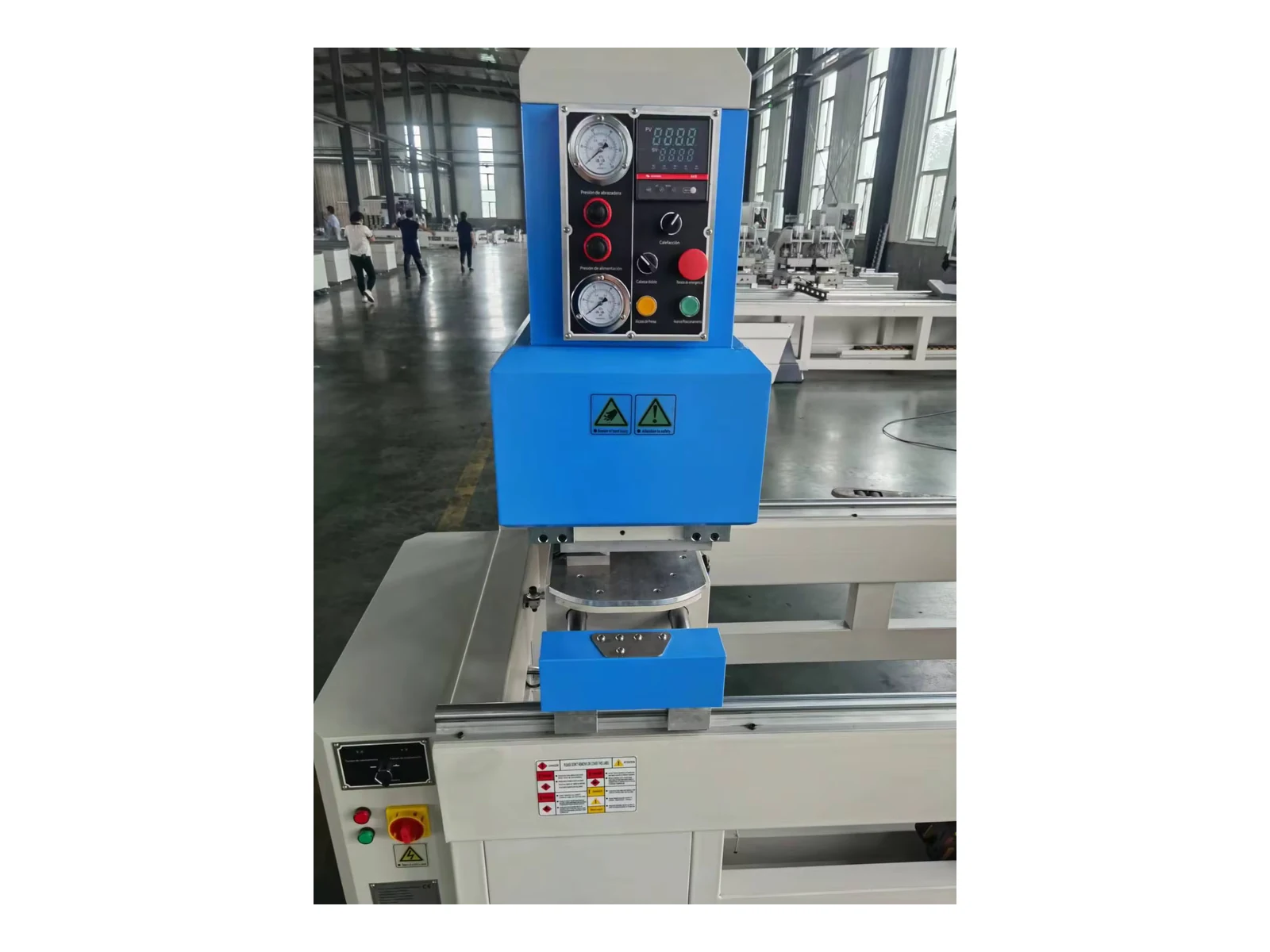 Heavy-Duty Two-Position Double-Sided Seamless Welding Machine SJZ2GC-140x3500 - view 4