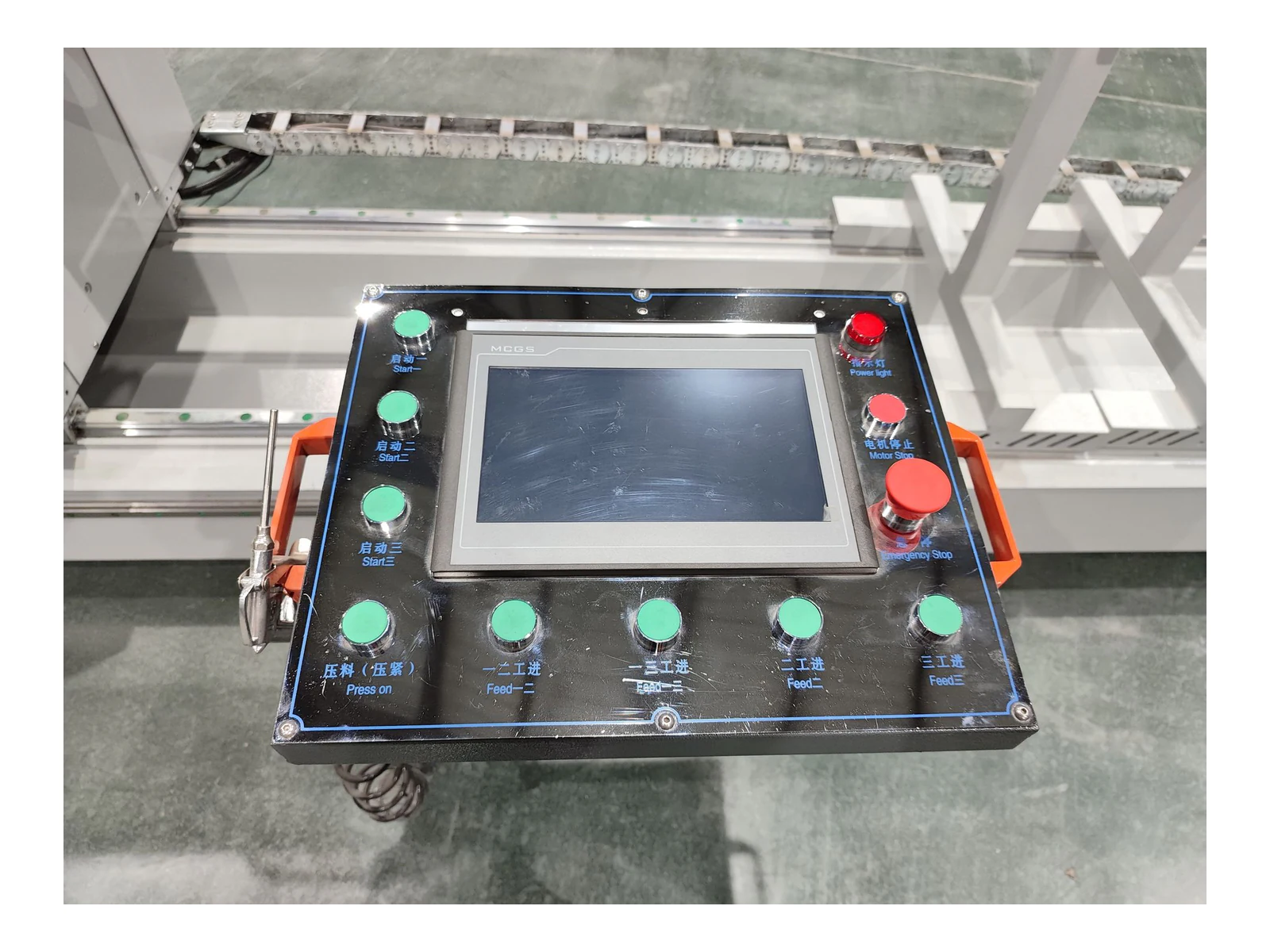 Sliding Door CNC Three-Head Cutting Saw LJZ3-CNC-500x4200 - view 2
